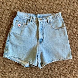 VINTAGE Rockies High Waisted Denim Shorts